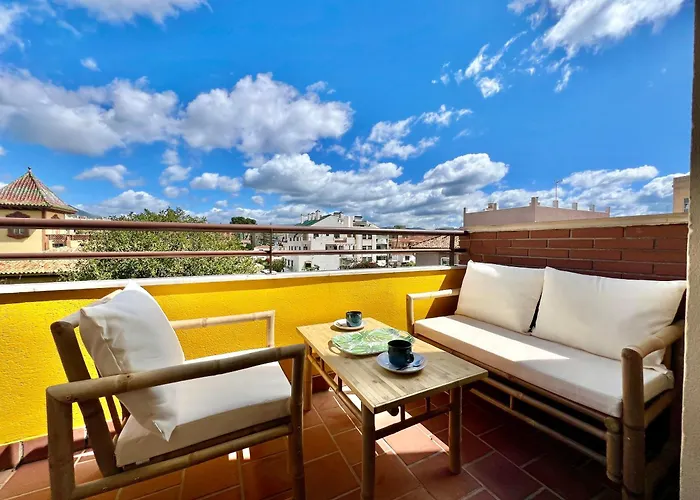 Urban Retreat With Views & Terrace