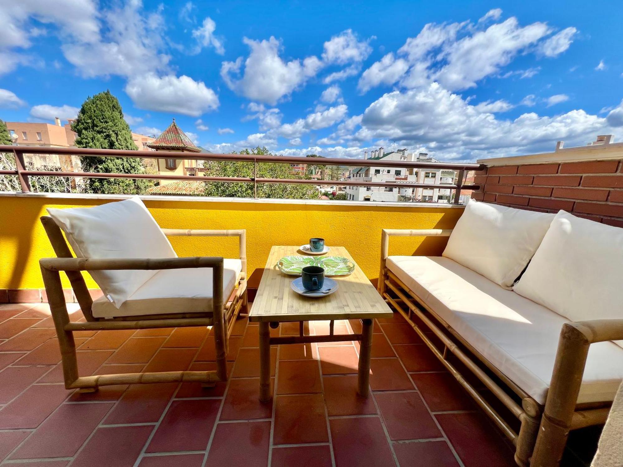 Urban Retreat With Views & Terrace Málaga